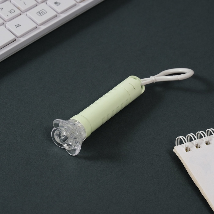 Указка лазерная+фонарик Указка лазерная+фонарик "Зелёная" 3 режима светит, мигает, лазер LR44х3 шт 3х3х9 см