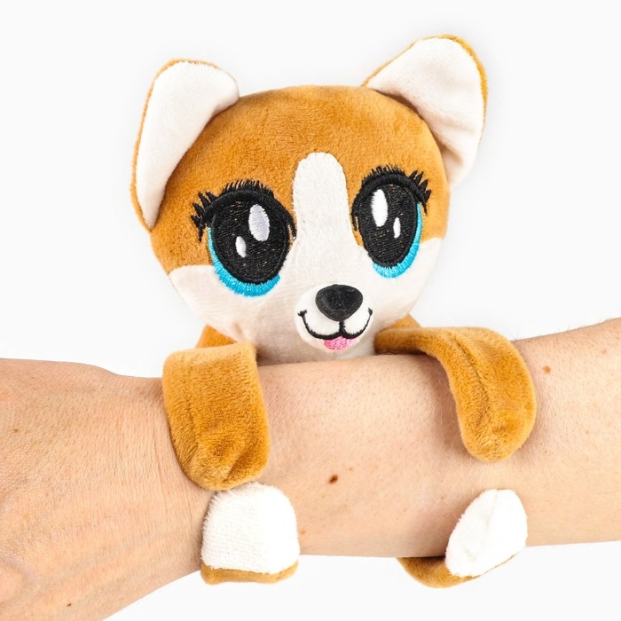 Мягкая игрушка «Обнимашка-Корги», браслет Мягкая игрушка «Обнимашка-Корги», браслет