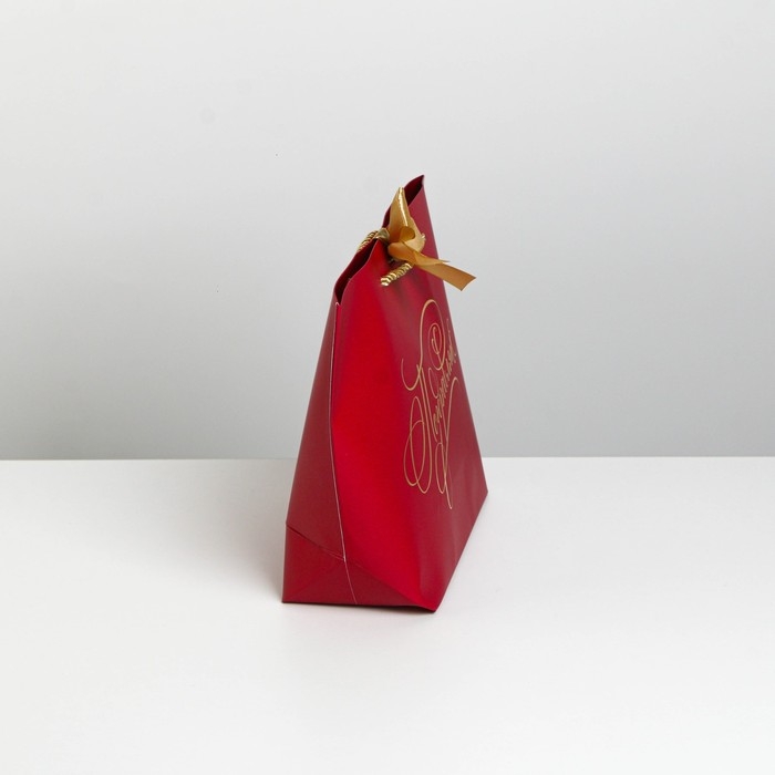 Пакет подарочный, упаковка, «Поздравляю», 19 х 20 х 9 см Пакет подарочный, упаковка, «Поздравляю», 19 х 20 х 9 см