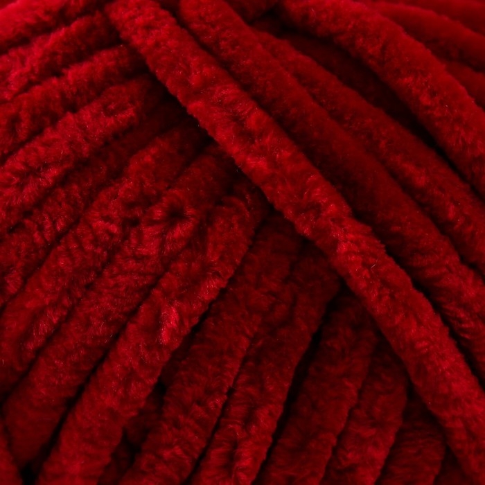 Пряжа Пряжа "Dolce" 100% микрополиэстер 120м/100гр (752 бордовый)