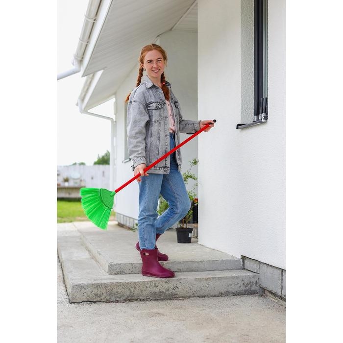 Метла веерная без черенка Доляна, 32×24,5 см, цвет МИКС Метла веерная без черенка Доляна, 32×24,5 см, цвет МИКС