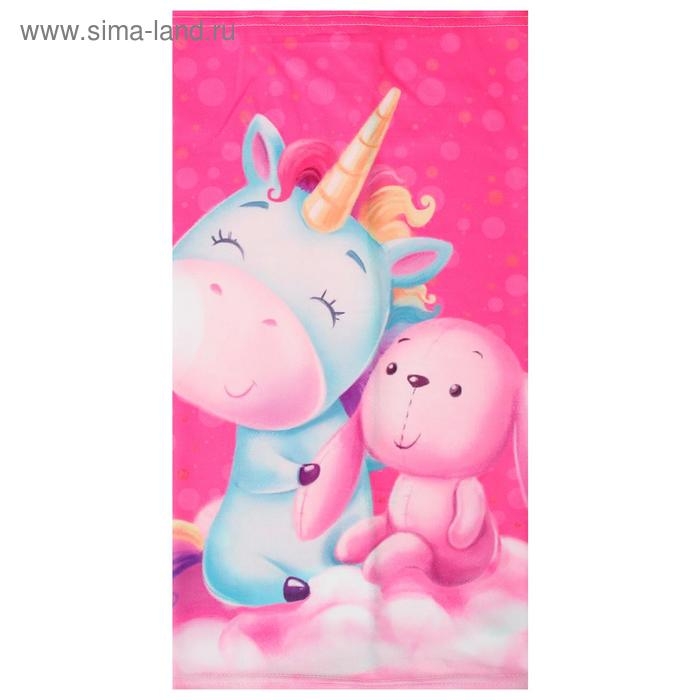 Повязка-труба ONLITOP «Единорожка и мишка», детская Повязка-труба ONLITOP «Единорожка и мишка», детская