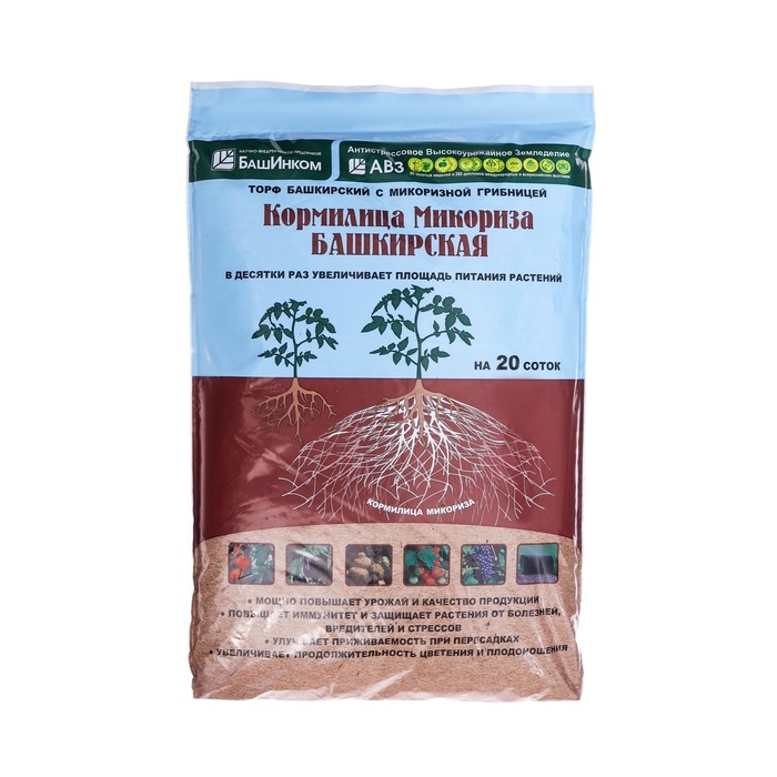 Удобрение  Удобрение "Кормилица Микориза" Универсальная для корней, 10 л