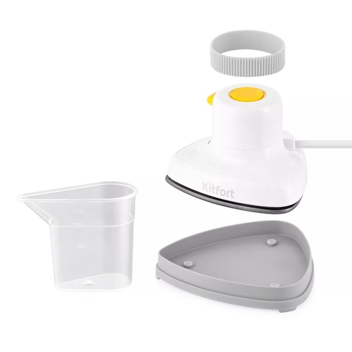 Отпариватель Kitfort КТ-9131-1, ручной, 800 Вт, 50 мл, 12 г/мин, бело-жёлтый Отпариватель Kitfort КТ-9131-1, ручной, 800 Вт, 50 мл, 12 г/мин, бело-жёлтый