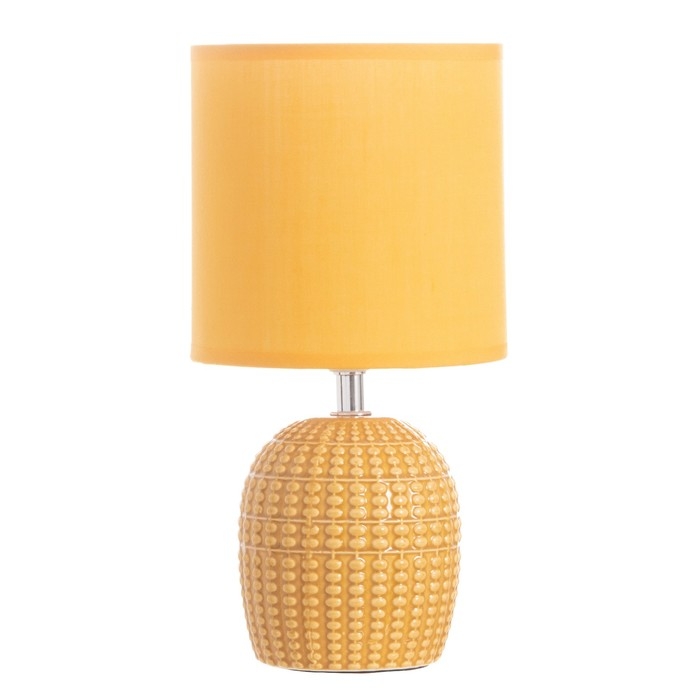 Лампа настольная Лампа настольная "Иона" 1х40Вт Е14 коричневый 13х13х25см