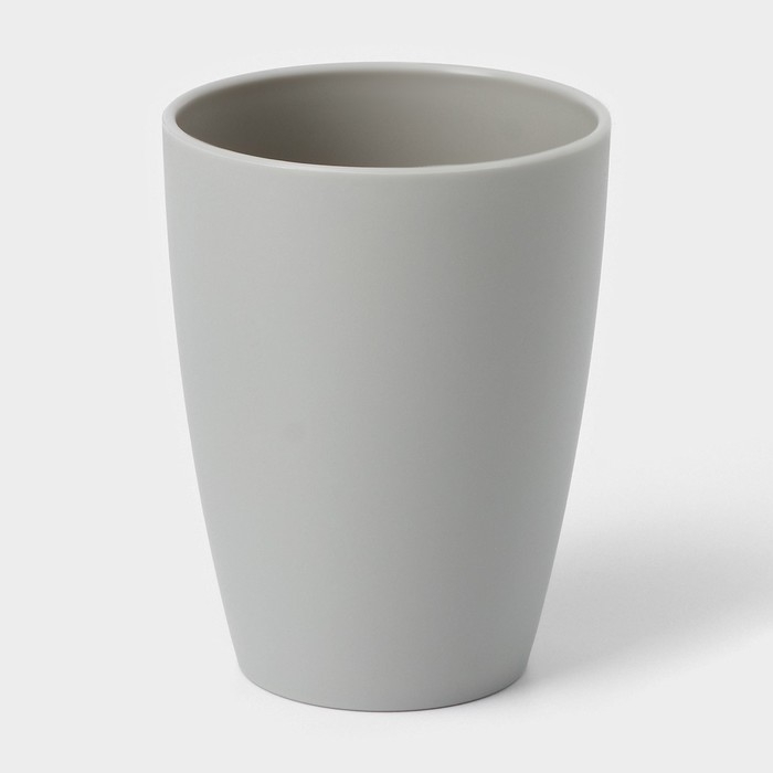 Набор для ванной «Эталон», 4 предмета: дозатор для мыла, мыльница, 2 стакана, 24×8×17 см, цвет серый Набор для ванной «Эталон», 4 предмета: дозатор для мыла, мыльница, 2 стакана, 24×8×17 см, цвет серый