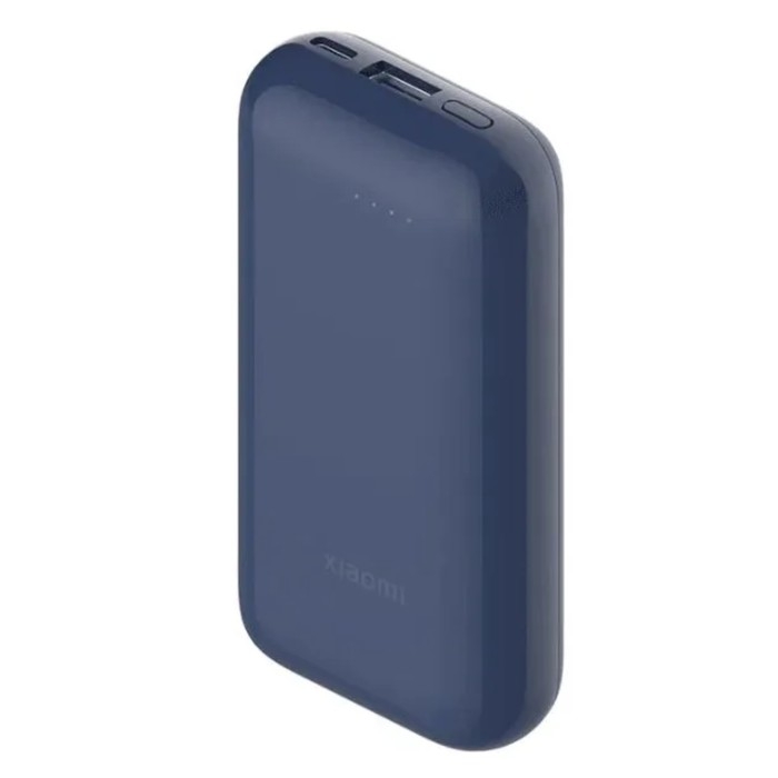 Внешний аккумулятор Xiaomi 33W (BHR5785GL), USB/USB-C, 3 А, 10000 мАч, индикатор, синий Внешний аккумулятор Xiaomi 33W (BHR5785GL), USB/USB-C, 3 А, 10000 мАч, индикатор, синий