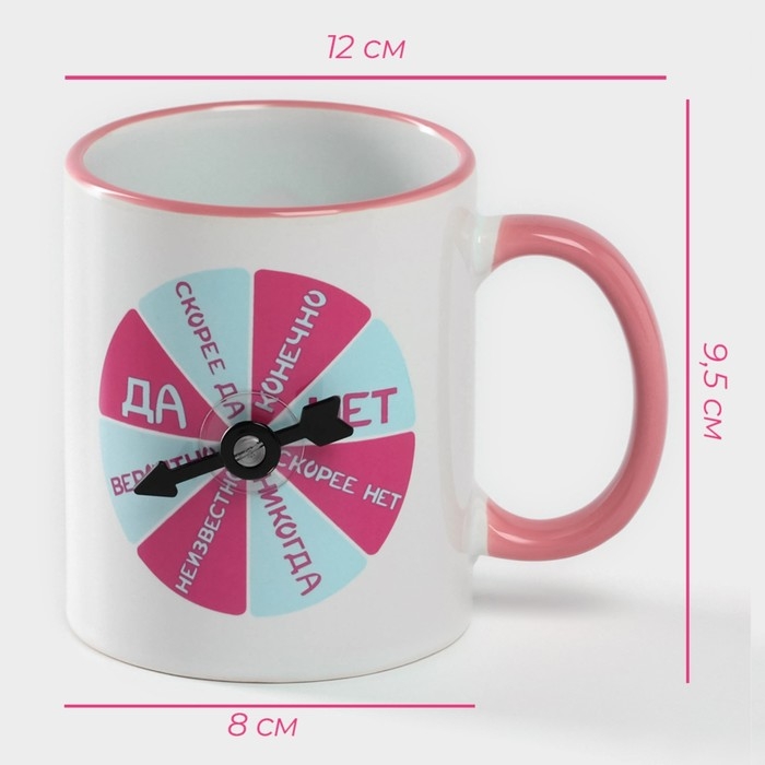 Кружка керамическая Доляна Twist, 350 мл, 12×8×9,5 см, цвет белый Кружка керамическая Доляна Twist, 350 мл, 12×8×9,5 см, цвет белый