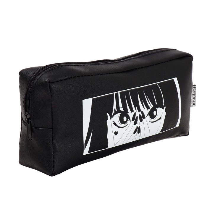 Пенал мягкий, 1 отделение, 90 х 200 х 50 см, объёмный, искусственная кожа, Calligrata  Пенал мягкий, 1 отделение, 90 х 200 х 50 см, объёмный, искусственная кожа, Calligrata "Аниме"