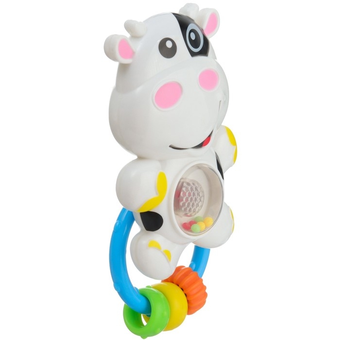 Музыкальная погремушка «Коровка», светится, Крошка Я Музыкальная погремушка «Коровка», светится, Крошка Я