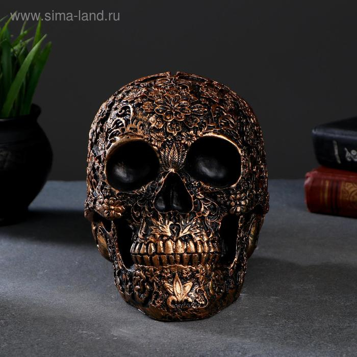 Фигура  Фигура "Череп" 19,5х13х15см