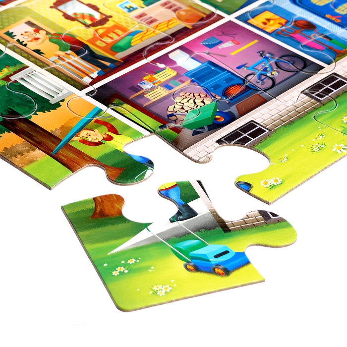 Макси-пазл «Наш дом», 40 элементов Макси-пазл «Наш дом», 40 элементов