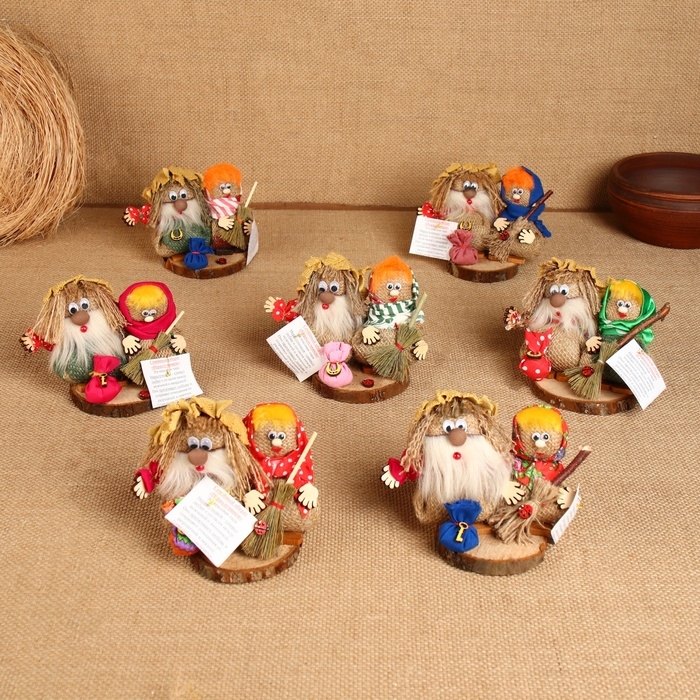 Оберег «Неразлучники», семейный, микс Оберег «Неразлучники», семейный, микс