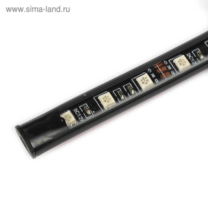 Подсветка салона 12 LED-5050, 22 см, пульт, светомузыка, мультисвет RGB, 4 шт Подсветка салона 12 LED-5050, 22 см, пульт, светомузыка, мультисвет RGB, 4 шт