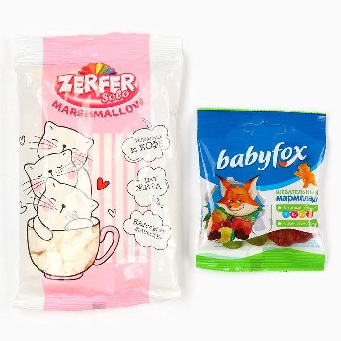 Сладкий подарок детский новогодний «Змейки», конфеты и и заготовка для открытки, 500 г.