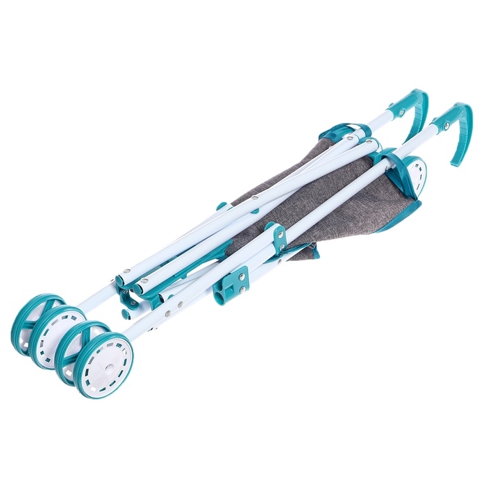 Коляска для кукол «Прогулка», трость, металлический каркас Коляска для кукол «Прогулка», трость, металлический каркас