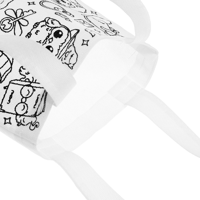 Сумка-шопер раскраска «Стикеры волшебники» Сумка-шопер раскраска «Стикеры волшебники»