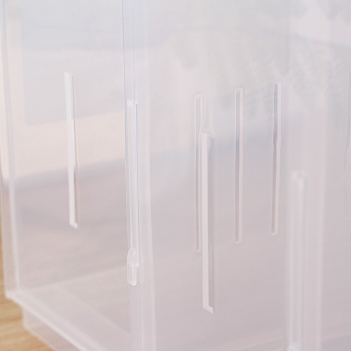 Контейнер для хранения без крышки ROLLY, 10,6 л, 16,8×30,5×24,2 см, прозрачный