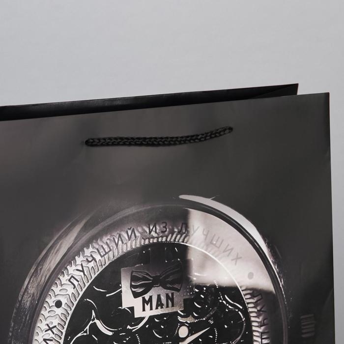 Пакет подарочный ламинированный, упаковка, «Лучшему мужчине», L 28 х 38 х 9 см Пакет подарочный ламинированный, упаковка, «Лучшему мужчине», L 28 х 38 х 9 см