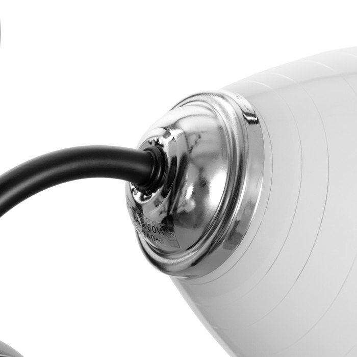 Люстра Люстра "Девин" 3хЕ27 40Вт черно-хромовый 55х55х30 см BayerLux