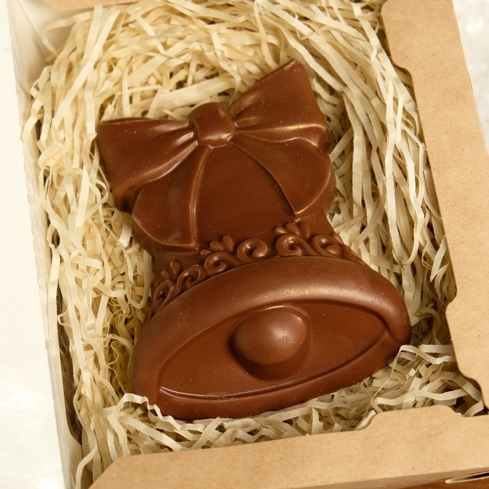 Шоколадная фигурка Колокольчик 2, 80 г Шоколадная фигурка Колокольчик 2, 80 г