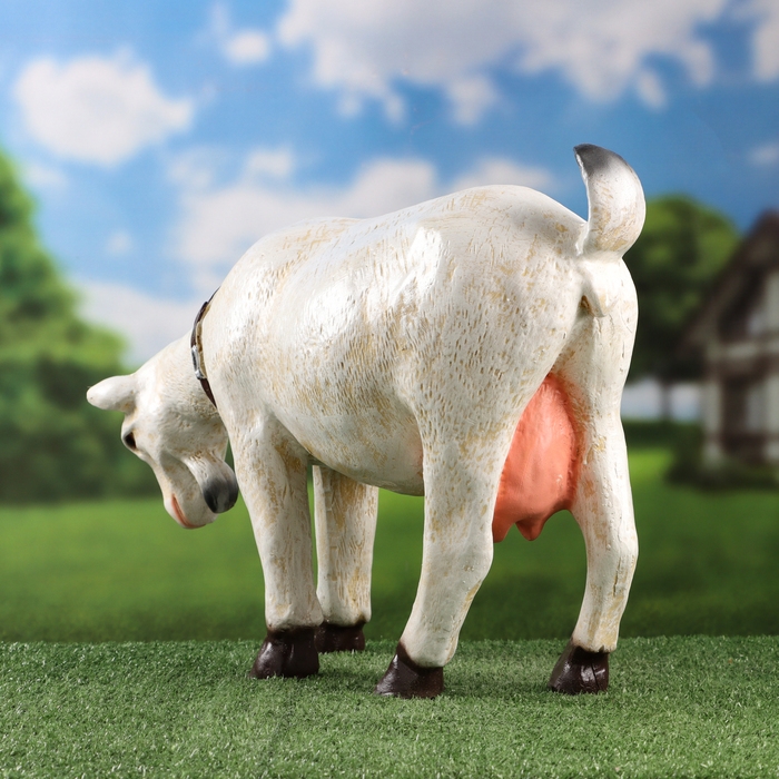 Садовая фигура  Садовая фигура "Козочка наклонившаяся" 36х55см