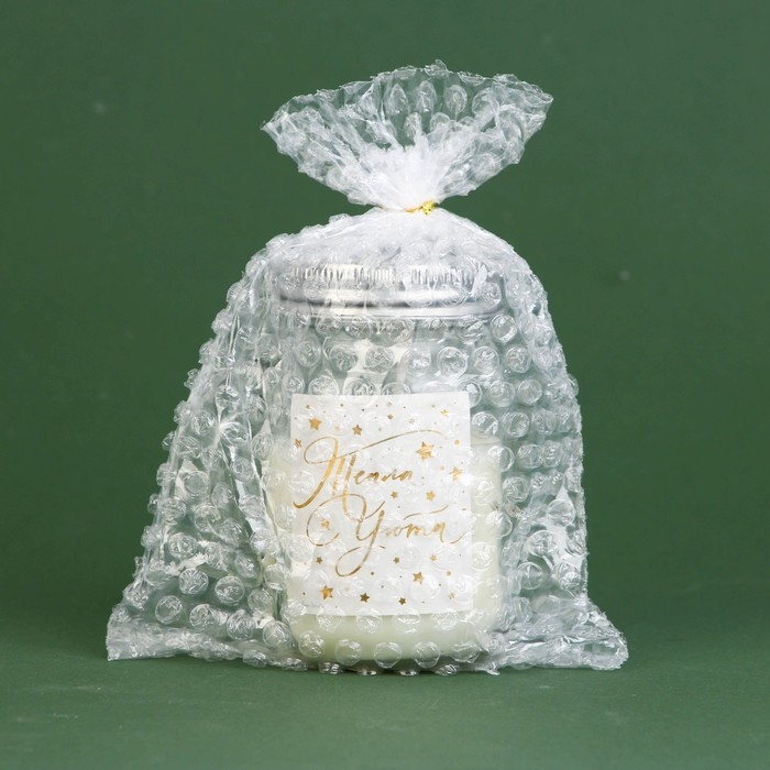 Новогодняя свеча в банке с ручкой «Новый год: Тепла и уюта», аромат ваниль Новогодняя свеча в банке с ручкой «Новый год: Тепла и уюта», аромат ваниль