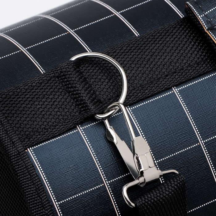 Сумка-переноска каркасная  Сумка-переноска каркасная "Клетка", размер M,  43 х 21 х 26 см, чёрная