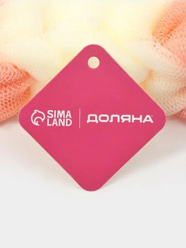 Мочалка для тела Доляна &laquo;Колосок&raquo;, 90 г