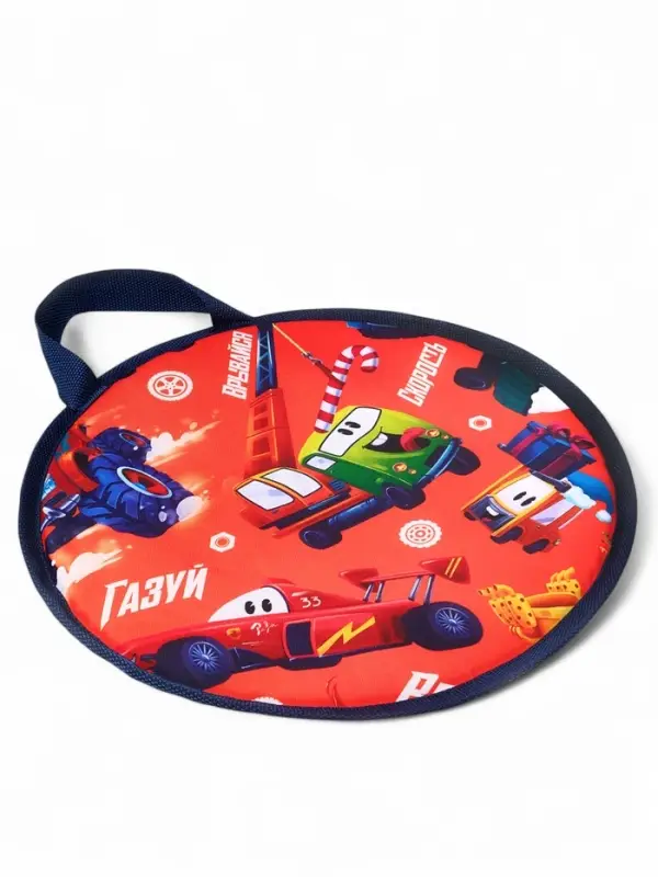 Ледянка Winter Star «Машинки», d=35 см, толщина 1 см Ледянка Winter Star «Машинки», d=35 см, толщина 1 см