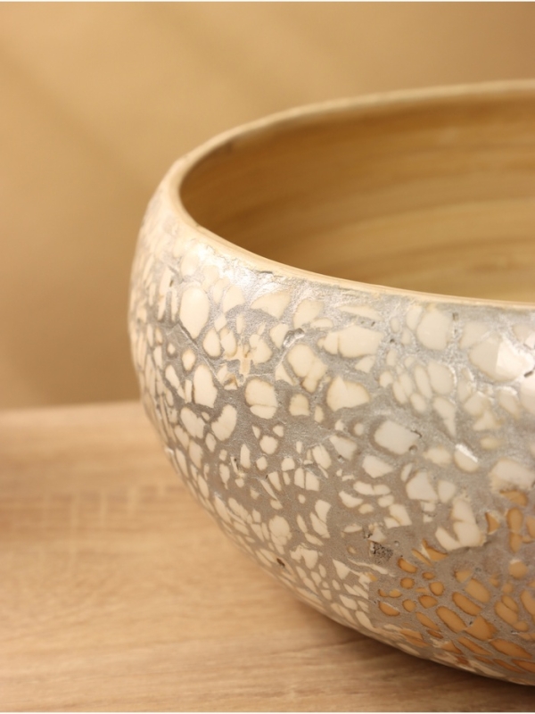 Салатник 24х24х10 см, бамбук