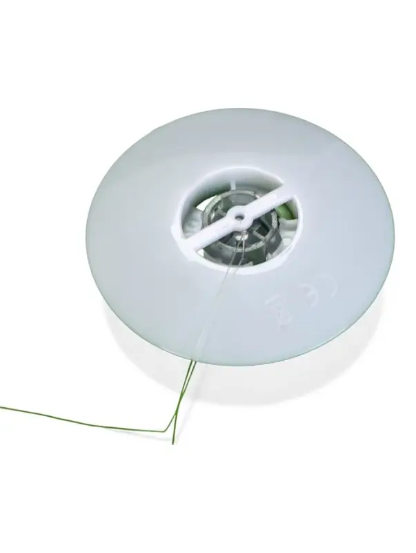 Садовый светильник для водоемов 28 х 28 х 9 см на солнечной бат-е Садовый светильник для водоемов 28 х 28 х 9 см на солнечной бат-е "Лотос" бел N011