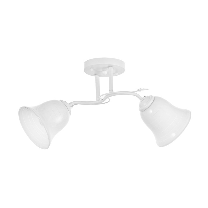 Люстра Люстра "Венди" 2х40вт Е27 Белый 49х22х23см