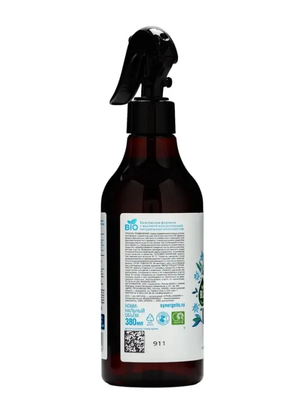 Освежитель воздуха Synergetic «Горные травы и эдельвейс», 380 мл Освежитель воздуха Synergetic «Горные травы и эдельвейс», 380 мл