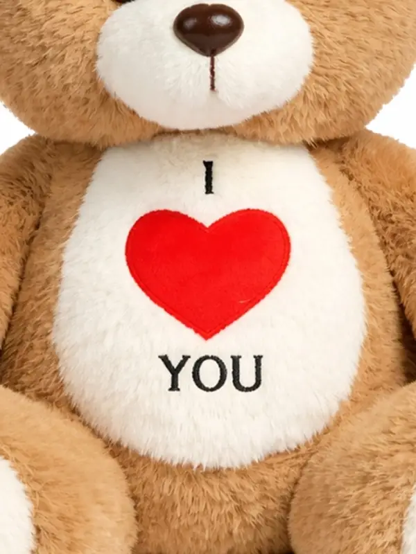 Мягкая игрушка "Мишка. Я люблю тебя" 25 см