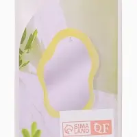 Зеркало настольное, декоративное, 17.5&times;25 см, (12.5&times;21 см), МИКС