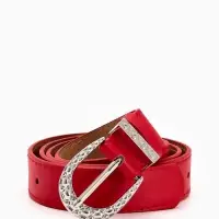 Ремень жен 05-01-02-01, Июнь2509, 3*0,3*110 см, без винта, пряж металл, 1 прокол, красный Ремень жен 05-01-02-01, Июнь2509, 3*0,3*110 см, без винта, пряж металл, 1 прокол, красный