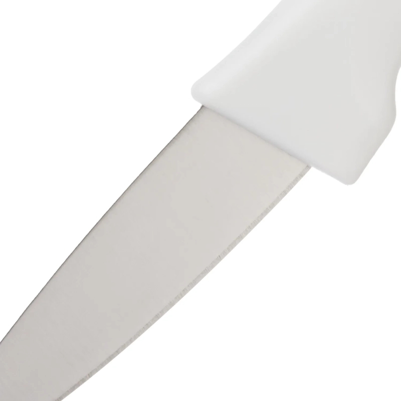 Нож для чистки&nbsp;лез.83мм&nbsp;толщ.2мм(3Cr13)черная пластиковая ручка