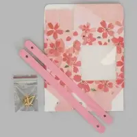 Коробка - пакет с ручками подарочная &laquo;Цветы&raquo;, 10&times;8.5&times;5 см