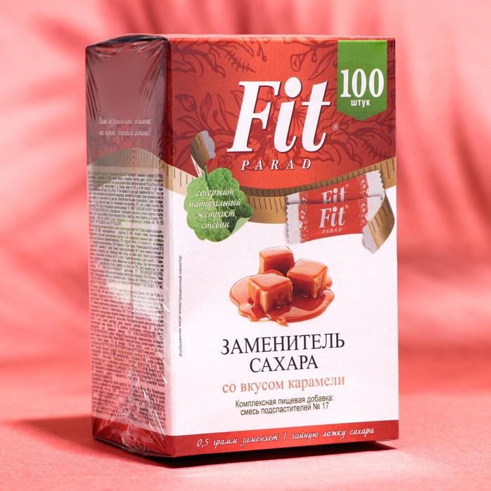 Заменитель сахара Fitparad №17 со вкусом карамели, 50 г Заменитель сахара Fitparad №17 со вкусом карамели, 50 г