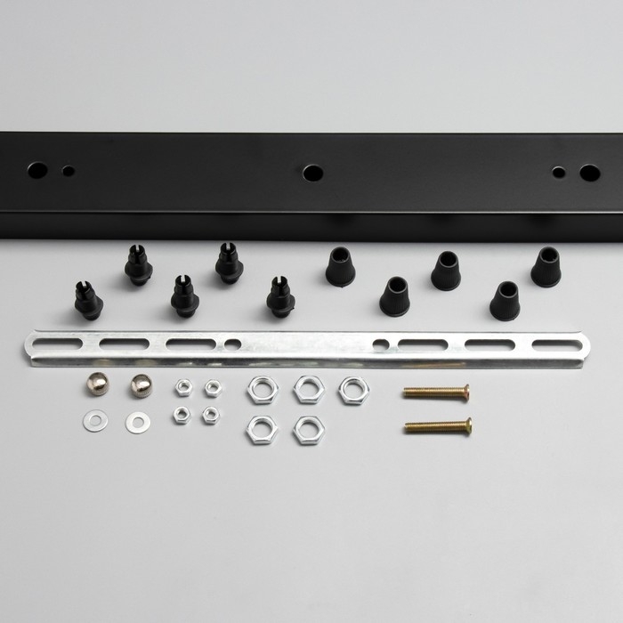 Основание для светильника Основание для светильника "Линейный-5" черный 60х5х2см