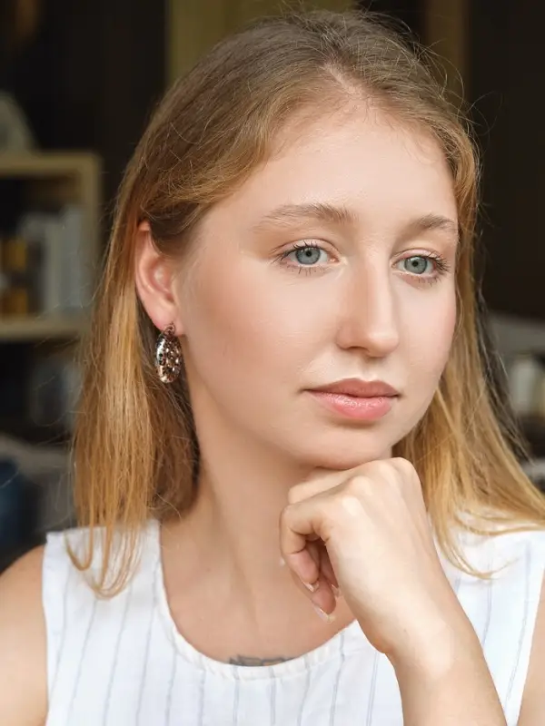 Серьги пластик &laquo;Леопард&raquo;, ракушка, цвет серебро