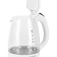 Чайник HYK-G2001 1.8л. 2200Вт белый