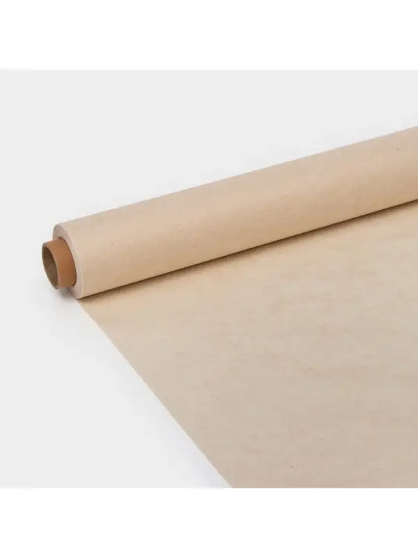 Бумага для выпечки марка &laquo;П&raquo;, 38 см&times;50 м, плотность 45 г/м&sup2;, бежевая
