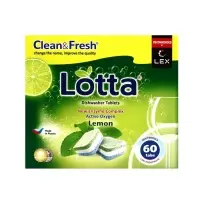 Таблетки для посудомоечных машин Clean & Fresh All in 1, + очиститель, 60 шт.