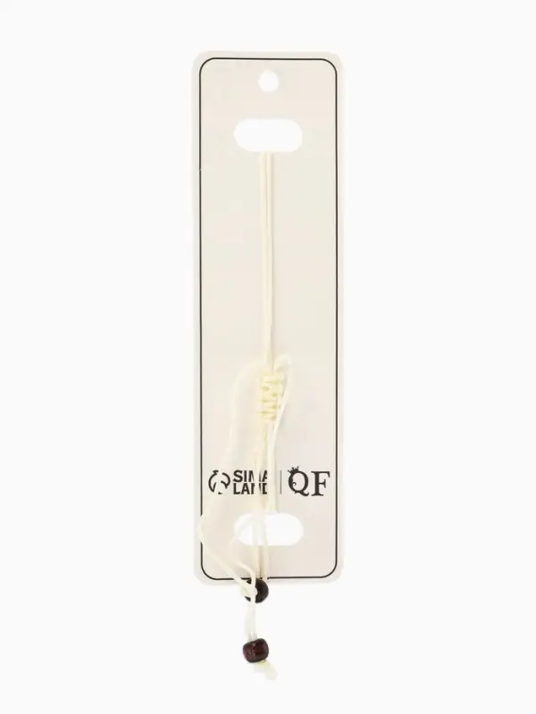 Браслет на нити &laquo;Ракушка и бусины&raquo;, d=7 см, бежево-коричневый