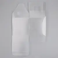 Складная коробка из PVC, прозрачная, 7&times;7&times;7 см