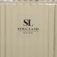 Бокалы для вина SL Home &laquo;Модерн&raquo;, 250 мл, 8&times;14.5 см, набор 2 шт., стекло, графитовые