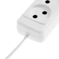 Удлинитель СТАРТ УХ6-103, 3 розетки, 3 м, 6 А, ШВВП, с заземлением, белый