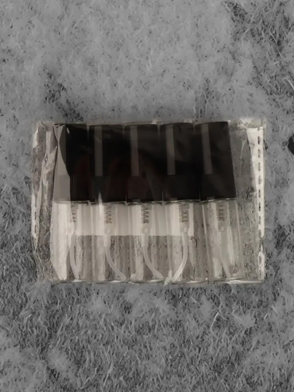 Флакон для парфюма, с распылителем, 3 мл, фасовка – 5 шт., чёрный Флакон для парфюма, с распылителем, 3 мл, фасовка – 5 шт., чёрный